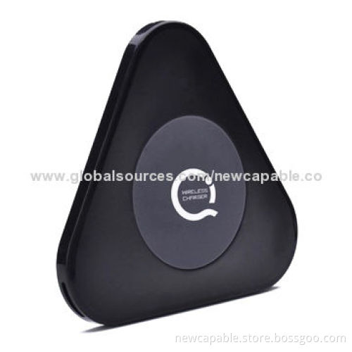 Qi Wireless Charger/Transmitter, Sized 100*100*6mm, 5V DC/1A Input